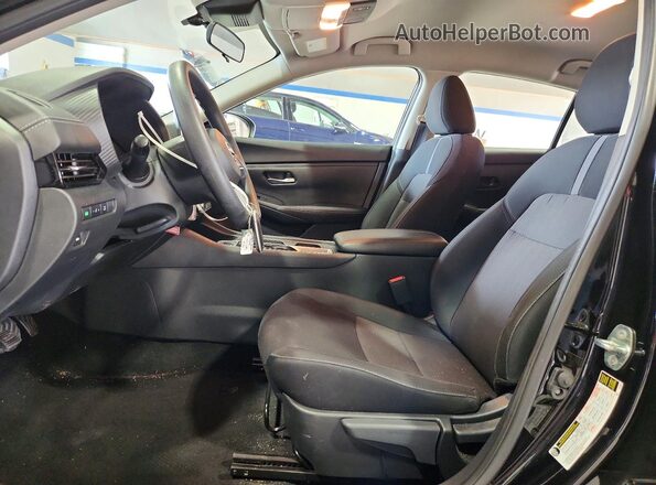 3N1AB8CV3SY285678 2025 NISSAN SENTRA Black Widok wnętrza z przodu
