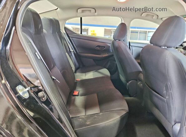 3N1AB8CV3SY285678 2025 NISSAN SENTRA Black Widok tylnych siedzeń