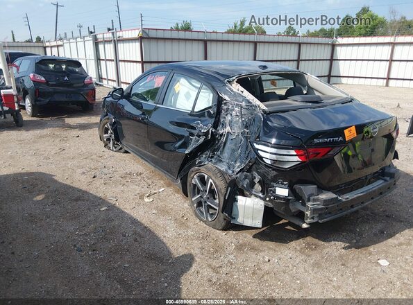 3N1AB8CV3SY291576 2025 NISSAN SENTRA Black Tył lewy