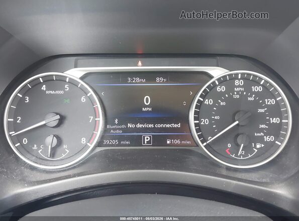 3N1AB8CV3SY301152 2025 NISSAN SENTRA White Vista de los asientos traseros