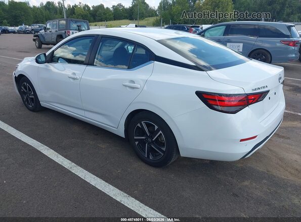 3N1AB8CV3SY301152 2025 NISSAN SENTRA White Trasero izquierdo