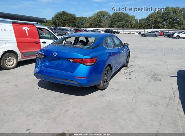 3N1AB8CV3SY301927 2025 NISSAN SENTRA Blue Trasero derecho