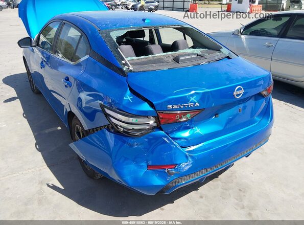 3N1AB8CV3SY301927 2025 NISSAN SENTRA Blue Vista frontal
