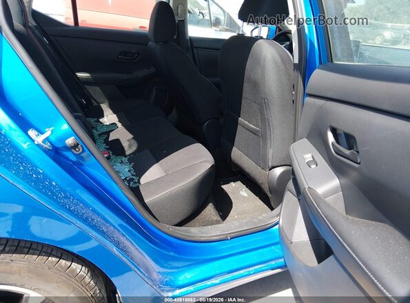 3N1AB8CV3SY301927 2025 NISSAN SENTRA Blue Vista de la etiqueta del VIN