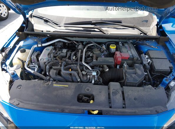 3N1AB8CV3SY301927 2025 NISSAN SENTRA Blue Vista trasera