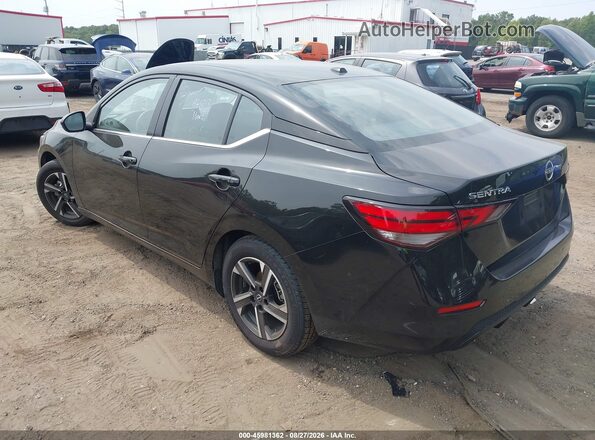 3N1AB8CV3SY303158 2025 NISSAN SENTRA Black Trasero izquierdo