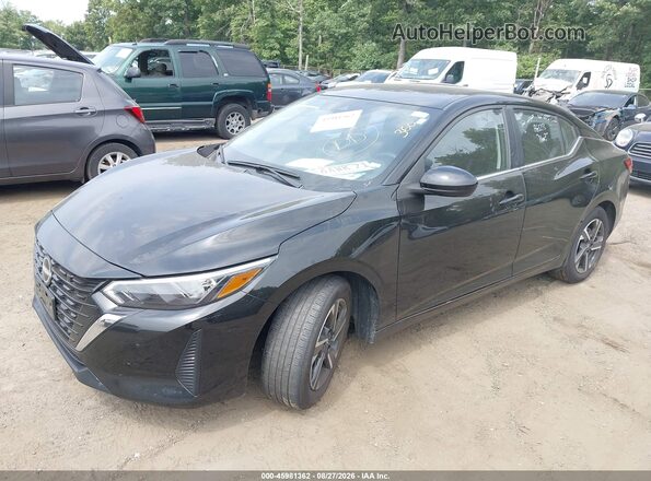 3N1AB8CV3SY303158 2025 NISSAN SENTRA Black Vista tres cuartos delantera izquierda