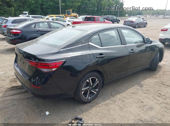 3N1AB8CV3SY303158 2025 NISSAN SENTRA Black Trasero derecho