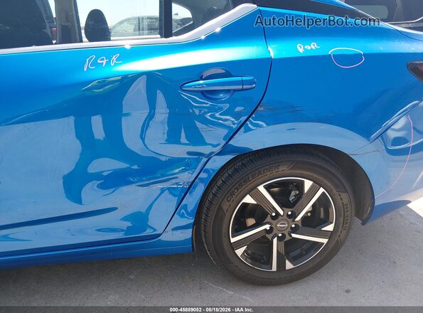 3N1AB8CV3SY315648 2025 NISSAN SENTRA Blue Front view