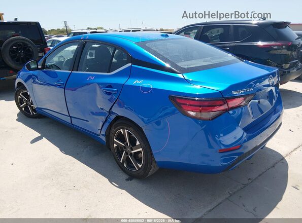 3N1AB8CV3SY315648 2025 NISSAN SENTRA Blue Rear left