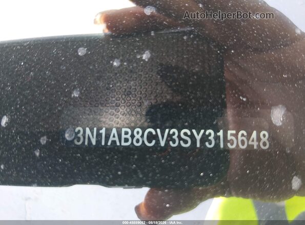 3N1AB8CV3SY315648 2025 NISSAN SENTRA Blue Engine compartment view