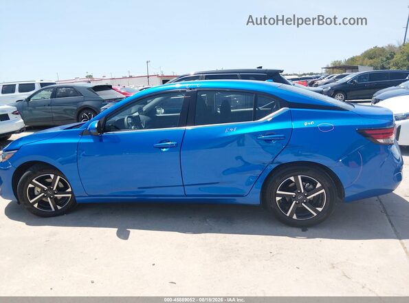 3N1AB8CV3SY315648 2025 NISSAN SENTRA Blue 360 interior view
