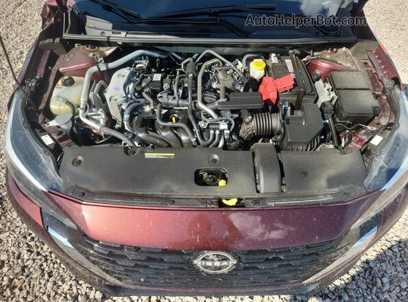3N1AB8CV3SY336869 2025 NISSAN SENTRA Темно-бордовый Вид задней части салона