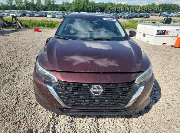 3N1AB8CV3SY336869 2025 NISSAN SENTRA Темно-бордовый Вид спереди