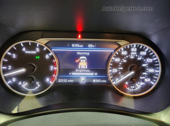 3N1AB8CV3SY337049 2025 NISSAN SENTRA Белый Вид щитка приборов