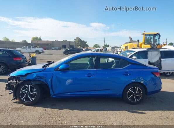 3N1AB8CV3SY364476 2025 NISSAN SENTRA Blue Սալոնի 360 աստիճան տեսք