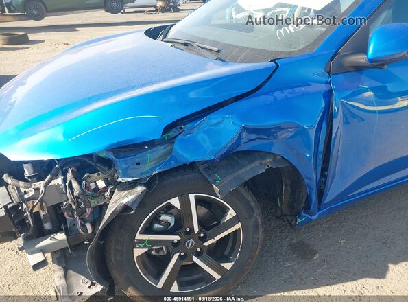 3N1AB8CV3SY364476 2025 NISSAN SENTRA Blue Դիմացի տեսք