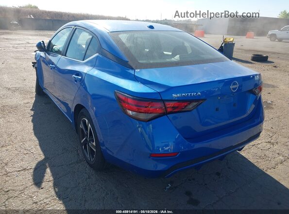3N1AB8CV3SY364476 2025 NISSAN SENTRA Blue Հետևի ձախ