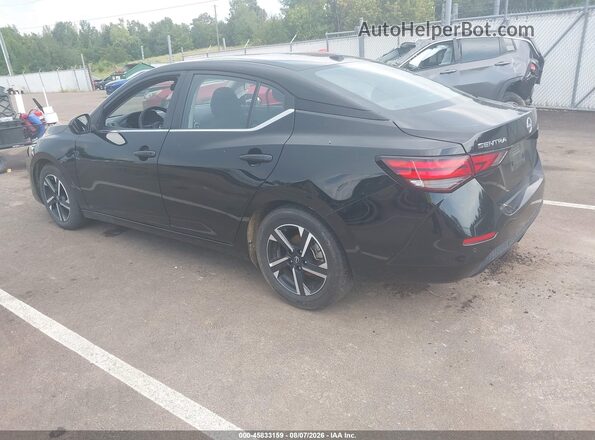 3N1AB8CV3SY370505 2025 NISSAN SENTRA Black Tył lewy