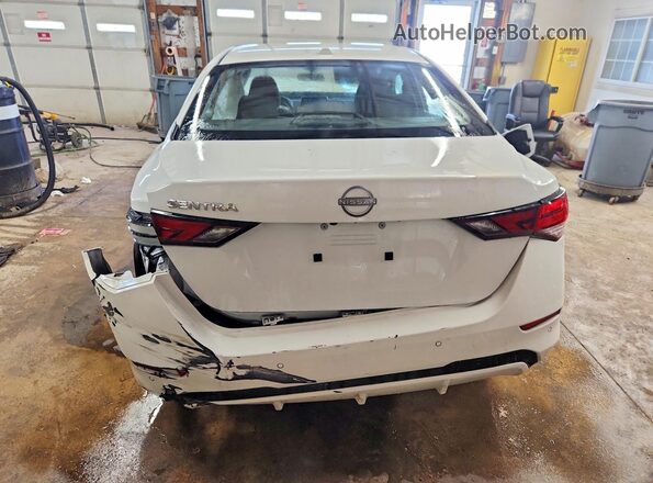 3N1AB8CV3SY384792 2025 NISSAN SENTRA White Вид задньої частини салону