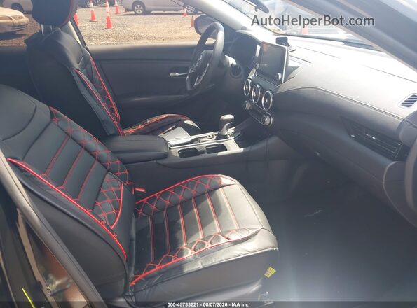 3N1AB8CV3SY395243 2025 NISSAN SENTRA Black Widok wnętrza z przodu