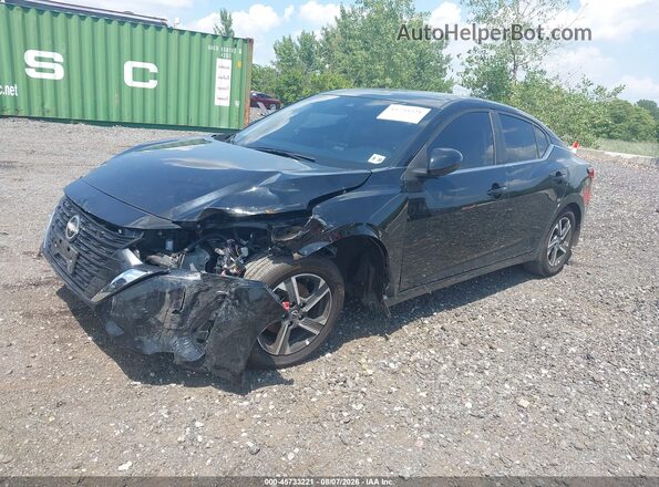 3N1AB8CV3SY395243 2025 NISSAN SENTRA Black Przód lewy