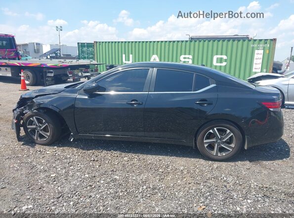 3N1AB8CV3SY395243 2025 NISSAN SENTRA Black Widok wnętrza z tyłu