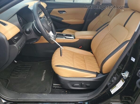3N1AB8CV3SY397056 2025 NISSAN SENTRA Black Вид салону спереду