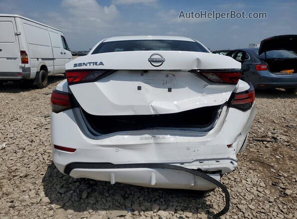 3N1AB8CV3SY409724 2025 NISSAN SENTRA White Вид ззаду