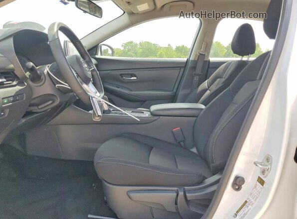3N1AB8CV3SY409724 2025 NISSAN SENTRA White Вид салону спереду