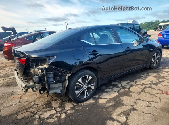 3N1AB8CV4LY229993 2020 NISSAN SENTRA Black უკანა მარჯვენა