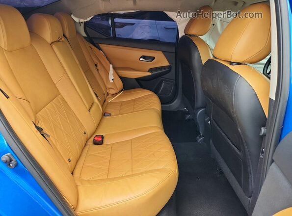 3N1AB8CV4LY232148 2020 NISSAN SENTRA Blue Հետևի նստատեղերի տեսք