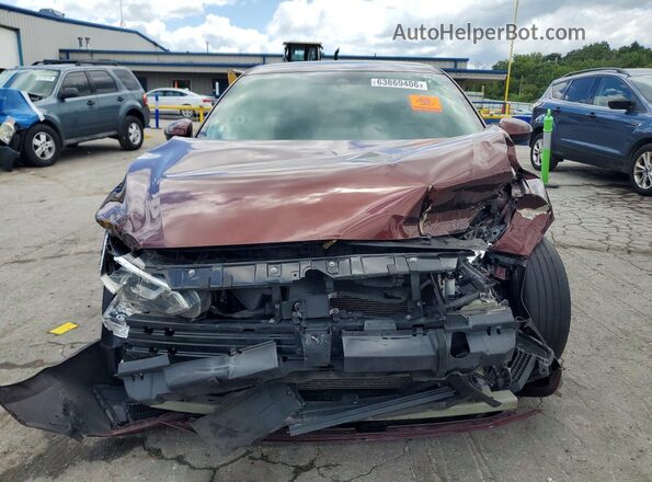3N1AB8CV4MY211284 2021 NISSAN SENTRA Maroon Vista frontal