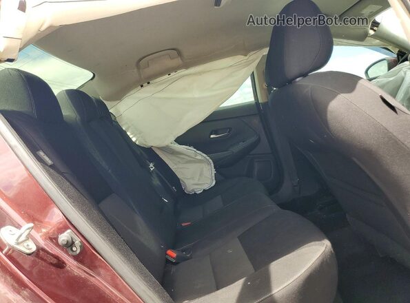 3N1AB8CV4MY211284 2021 NISSAN SENTRA Maroon Vista de los asientos traseros