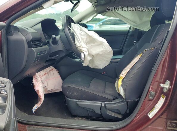 3N1AB8CV4MY211284 2021 NISSAN SENTRA Maroon Vista interior delantera