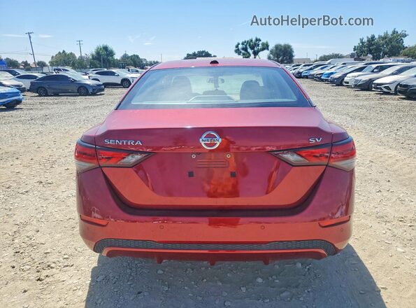 3N1AB8CV4MY217974 2021 NISSAN SENTRA Red Vista trasera