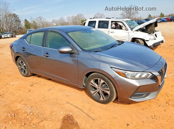 3N1AB8CV4MY236895 2021 NISSAN SENTRA Gray წინა მარჯვენა