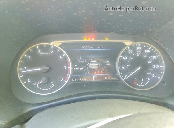 3N1AB8CV4MY236895 2021 NISSAN SENTRA Gray ხელსაწყოთა პანელის ხედი