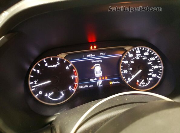 3N1AB8CV4MY252949 2021 NISSAN SENTRA Black ხელსაწყოთა პანელის ხედი
