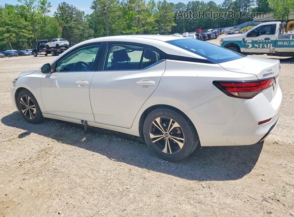 3N1AB8CV4MY276507 2021 NISSAN SENTRA Белый Задняя левая четверть