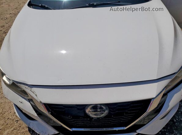 3N1AB8CV4MY276507 2021 NISSAN SENTRA Белый Вид задней части салона