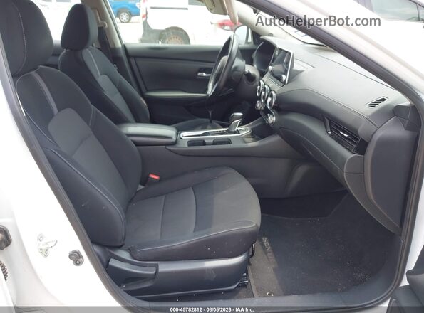 3N1AB8CV4MY282940 2021 NISSAN SENTRA Белый Вид салона спереди