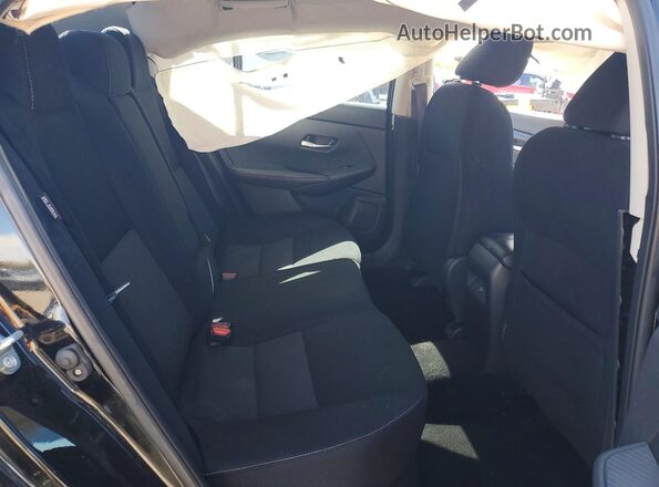 3N1AB8CV4NY241595 2022 NISSAN SENTRA Black Rear seats view
