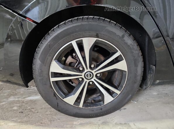 3N1AB8CV4NY257876 2022 NISSAN SENTRA Black 