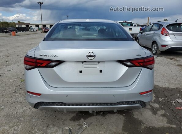 3N1AB8CV4NY259272 2022 NISSAN SENTRA Silver Հետևի տեսք