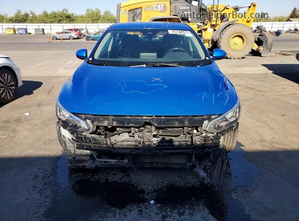 3N1AB8CV4PY228025 2023 NISSAN SENTRA Blue Vista frontal