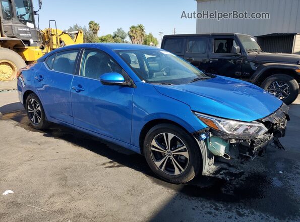 3N1AB8CV4PY228025 2023 NISSAN SENTRA Blue 