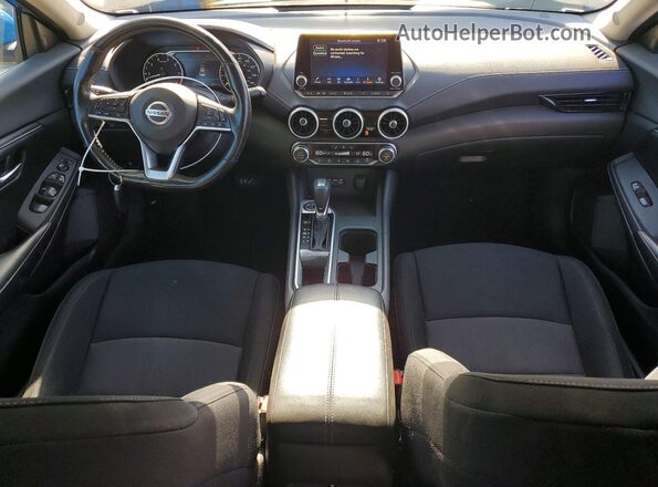 3N1AB8CV4PY228025 2023 NISSAN SENTRA Blue Vista del salpicadero