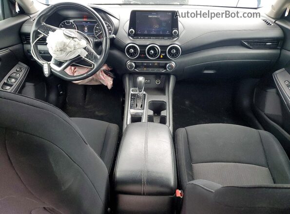 3N1AB8CV4PY248100 2023 NISSAN SENTRA Синий Вид панели приборов