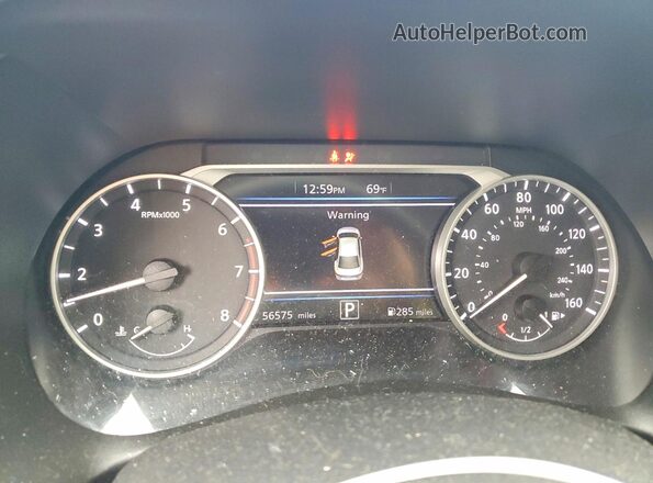 3N1AB8CV4PY248100 2023 NISSAN SENTRA Синий Вид щитка приборов